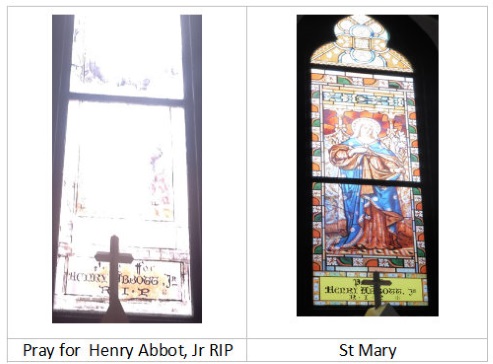 St Josephs memorial window 6